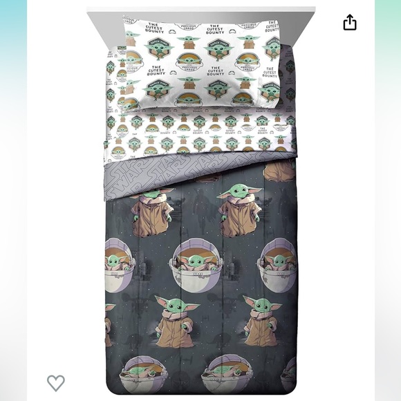 Star Wars Baby Yoda full bedding set - Picture 2 of 5